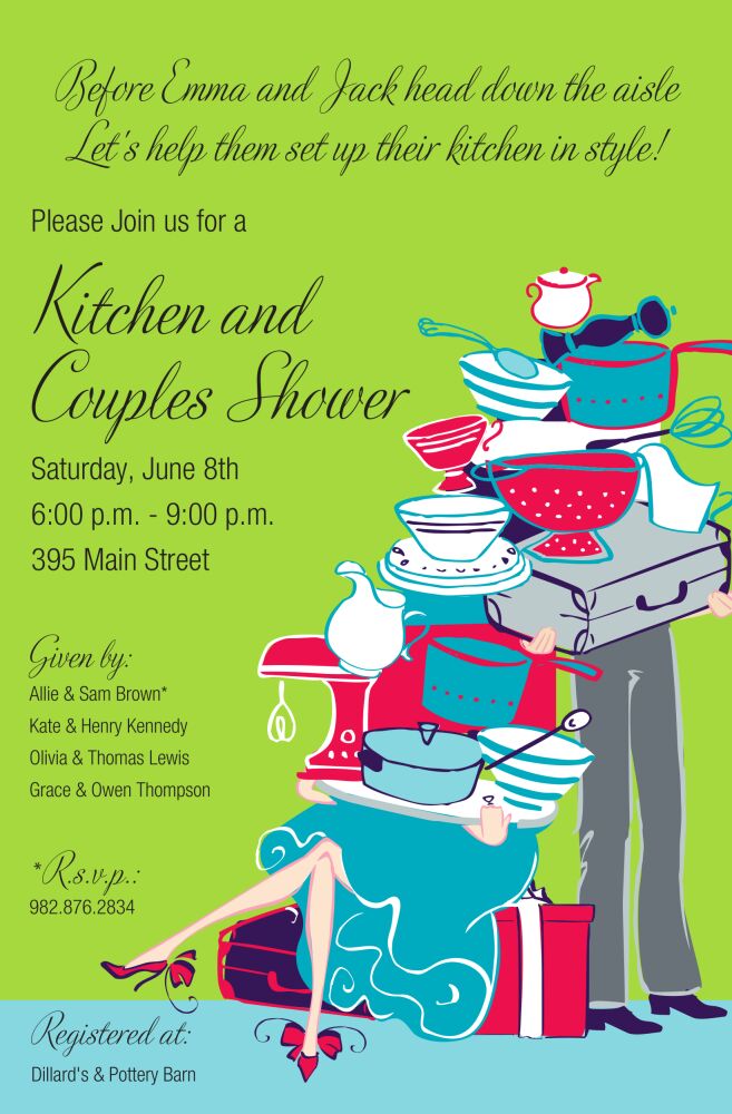 Plentiful Gifts Invitation