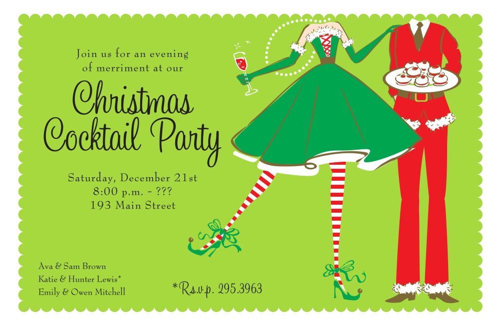 Holiday Welcome Invitation