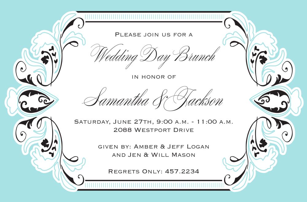 Vintage Frame Invitation