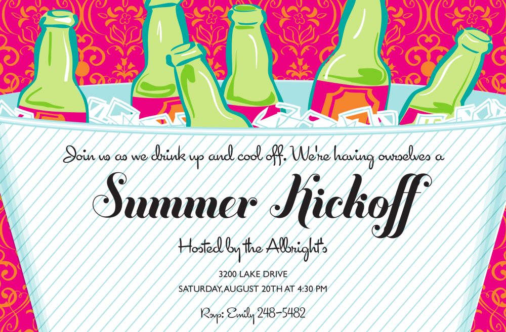Drinks Swank Invitation