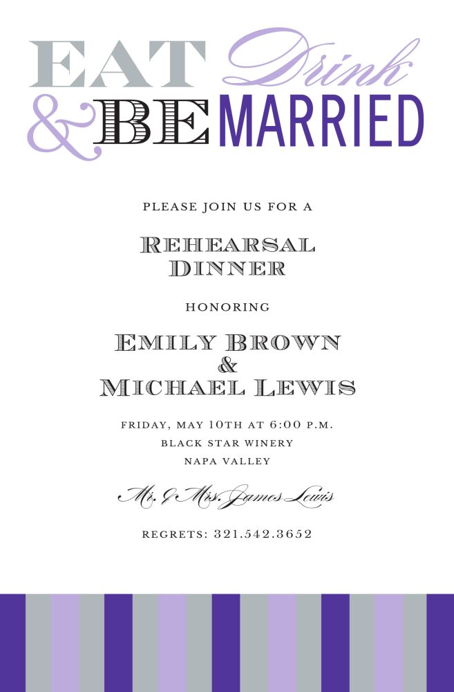 Be Married Invitation