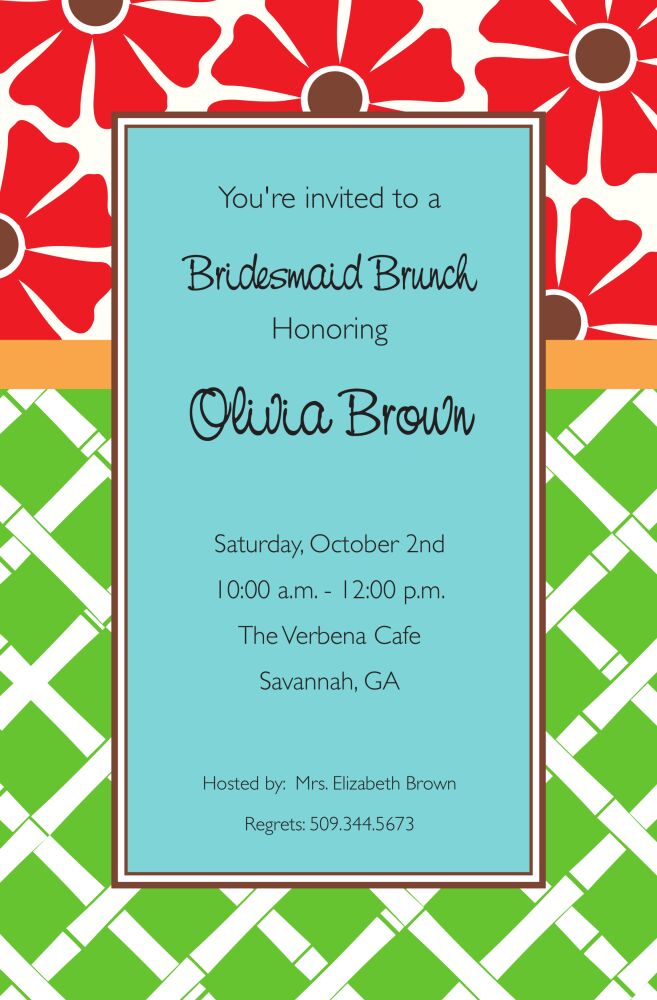 Garden Gate Invitation