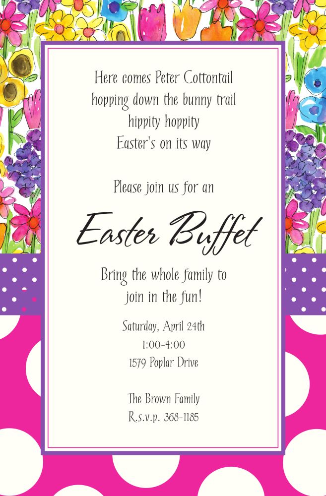 Springtime Invitation