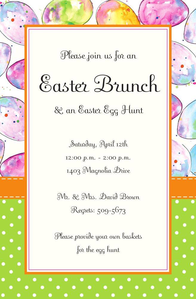 Easter Mix Invitation