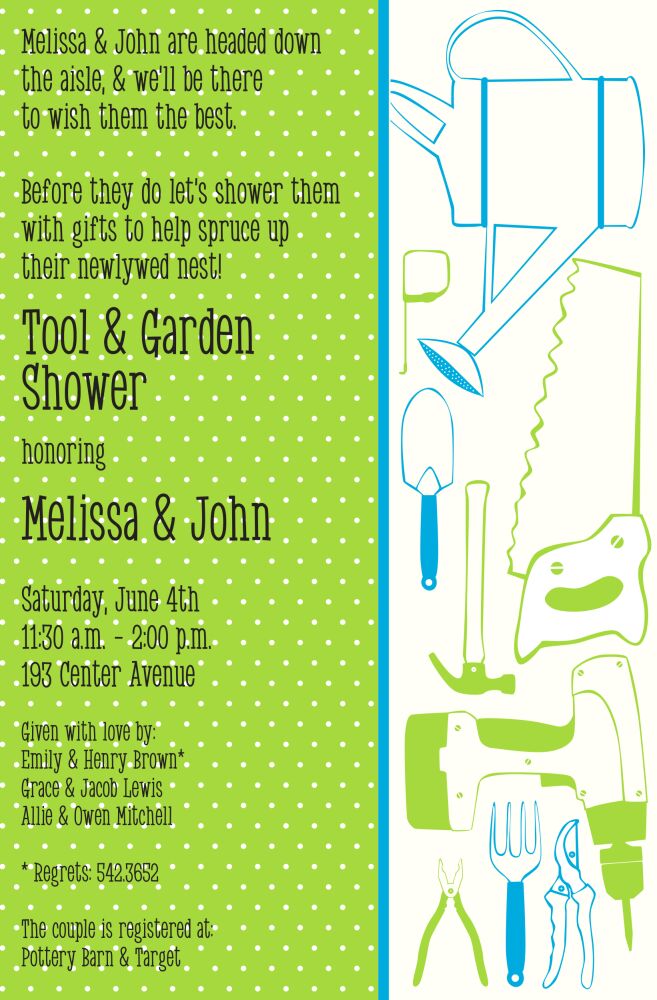 Our Tools Invitation