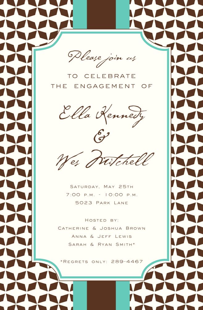 Grand Mocha Invitation