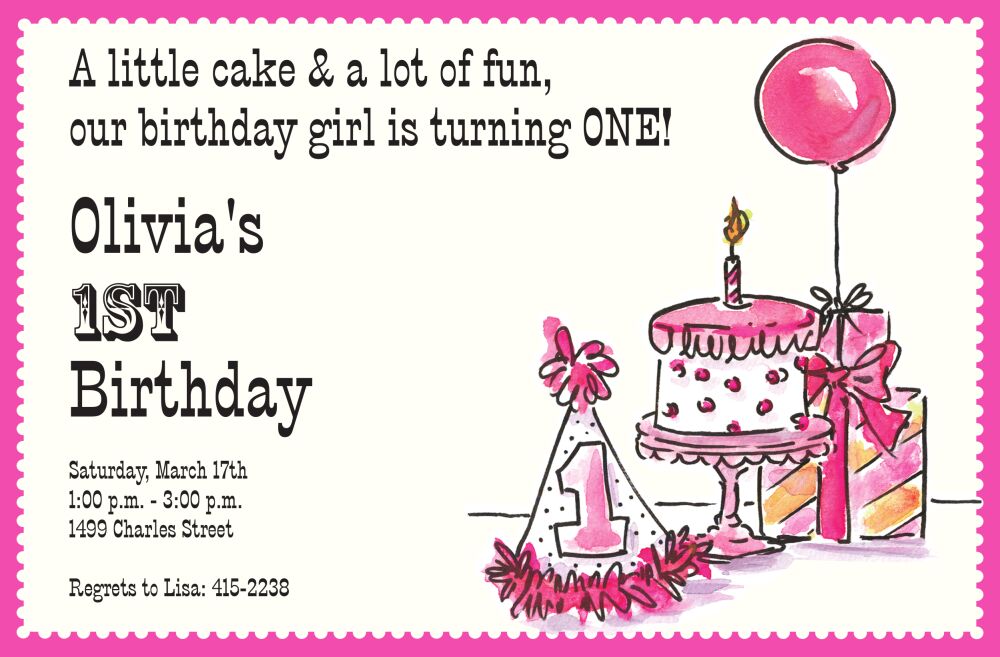 Her 1st Invitation