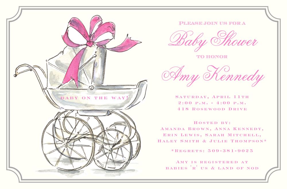 Her Carriage Invitation