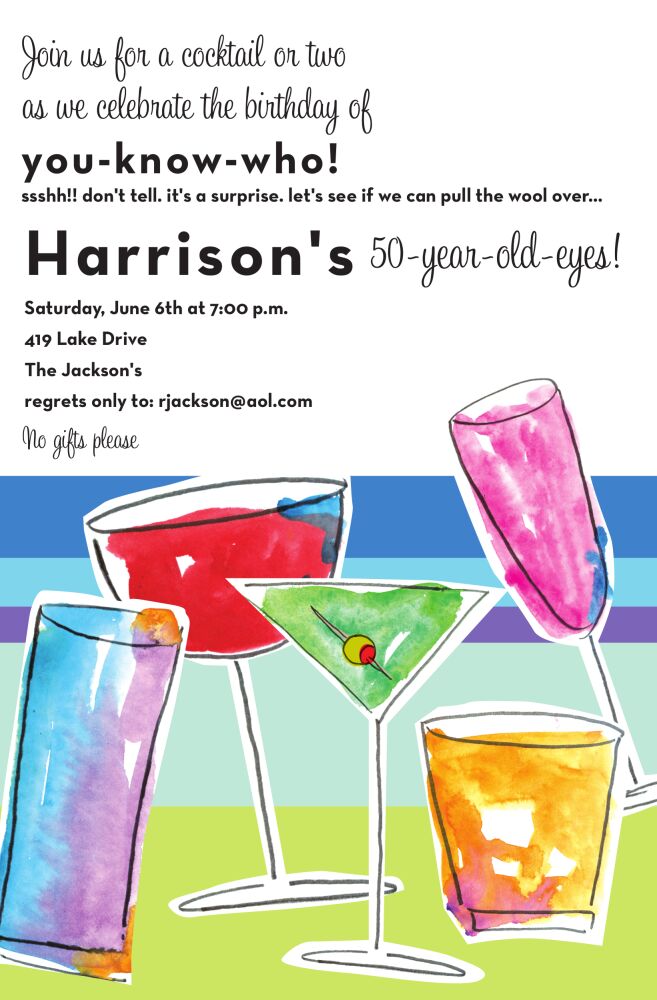 Chill Out Invitation