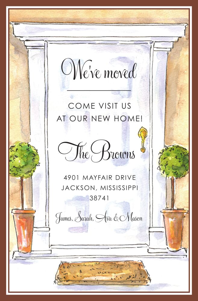 Classy Entry Invitation