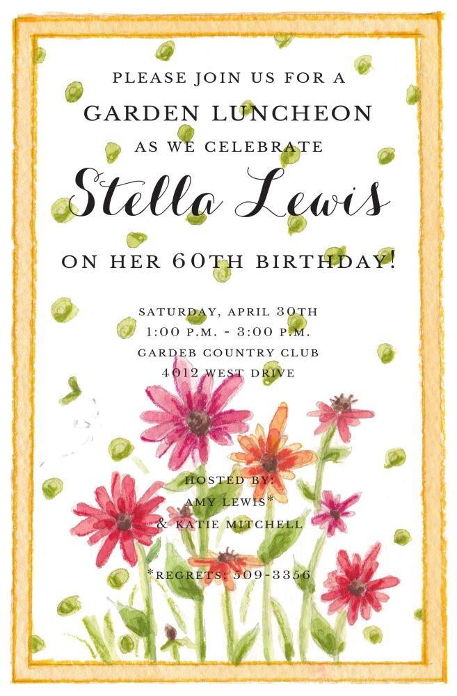 Zennias Invitation