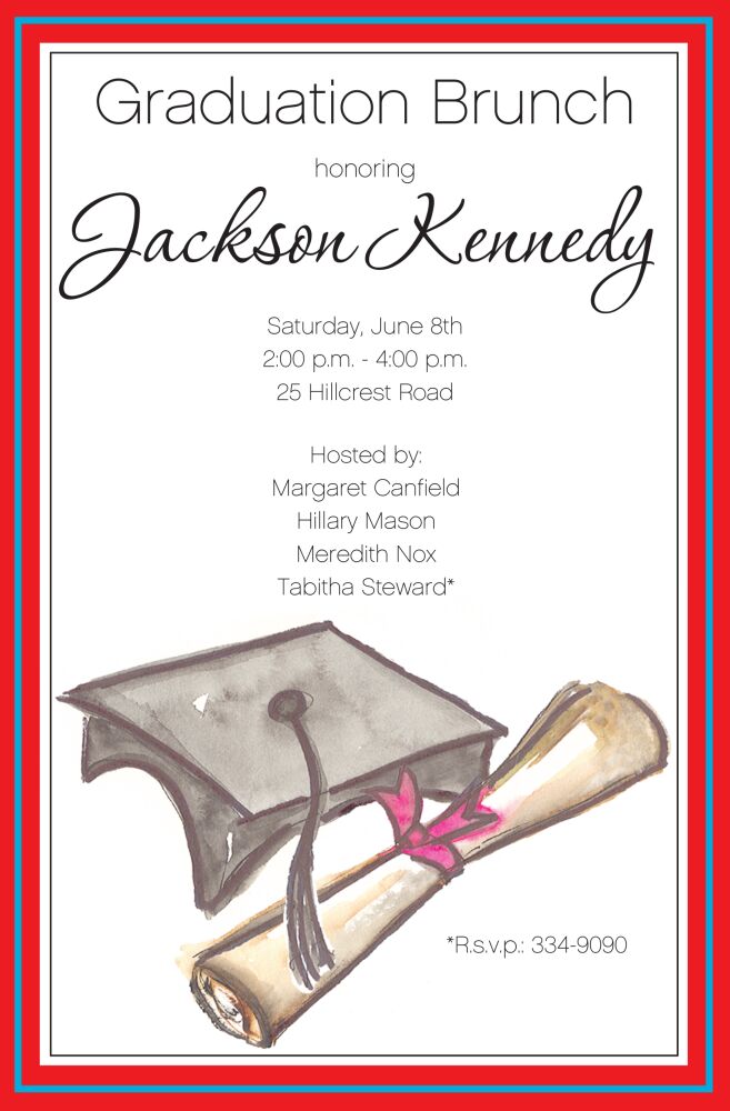 Grad Day Invitation