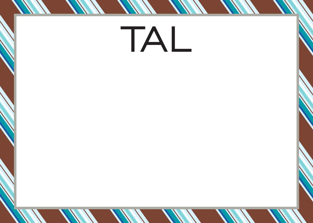 Fine Diagonals Cool Flat Note