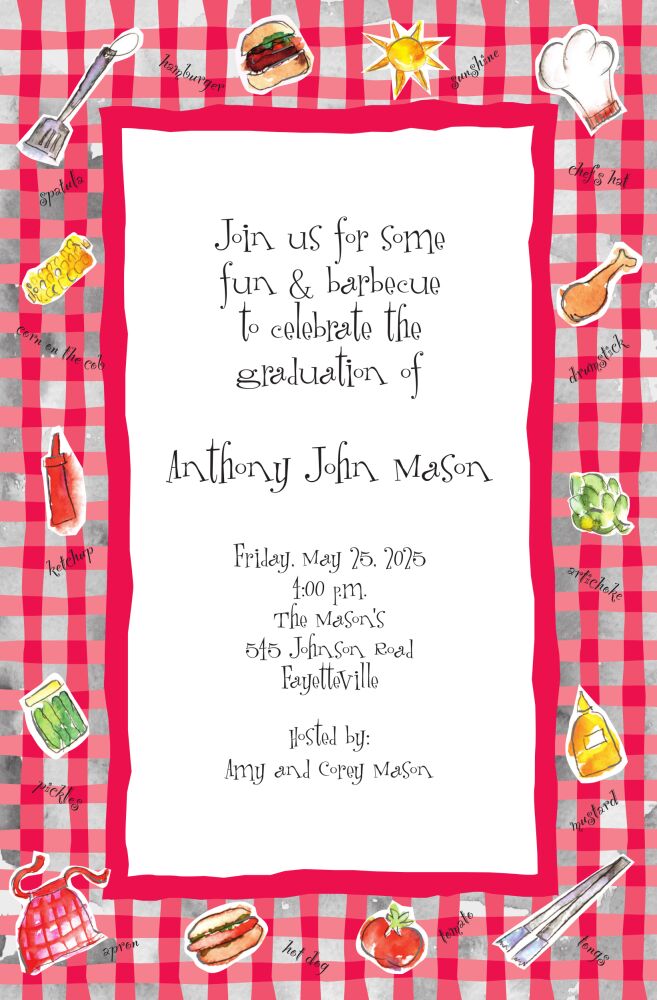 Cookout Invitation