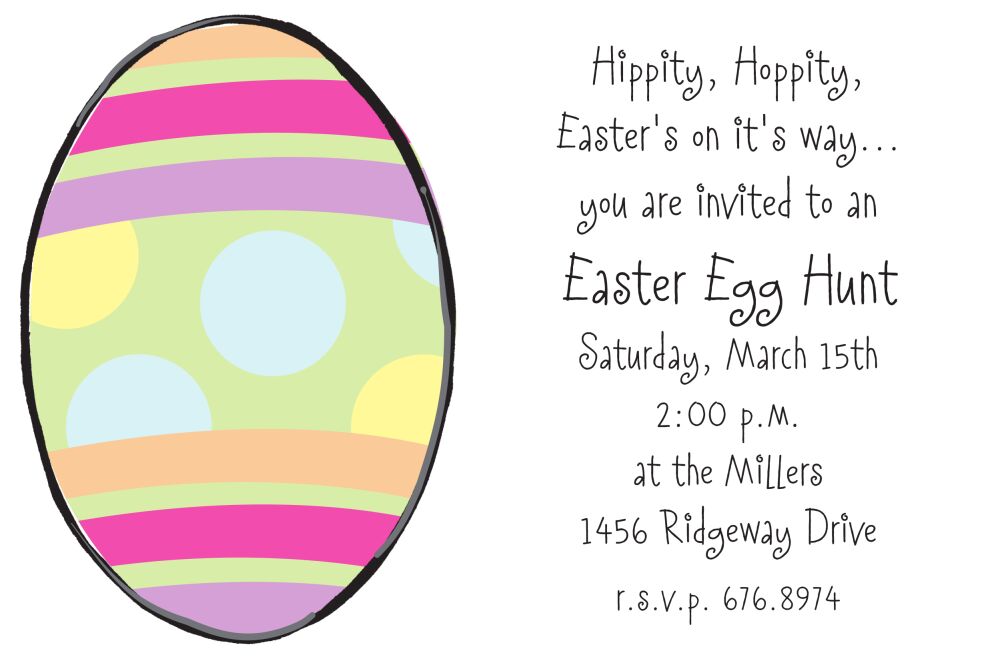 Easter Invitation