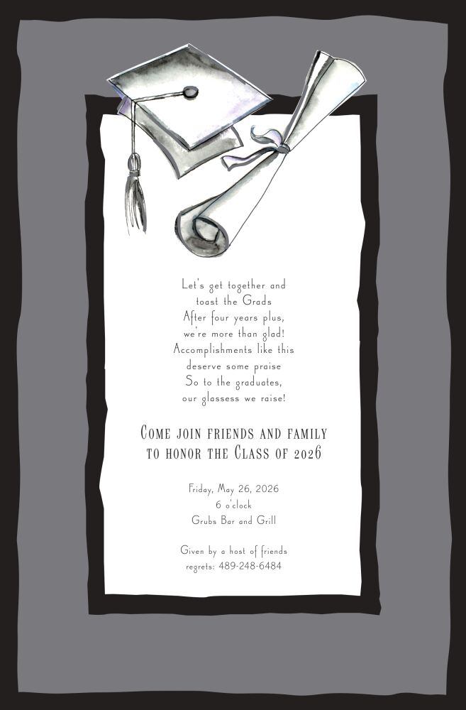 Graduation Invitation