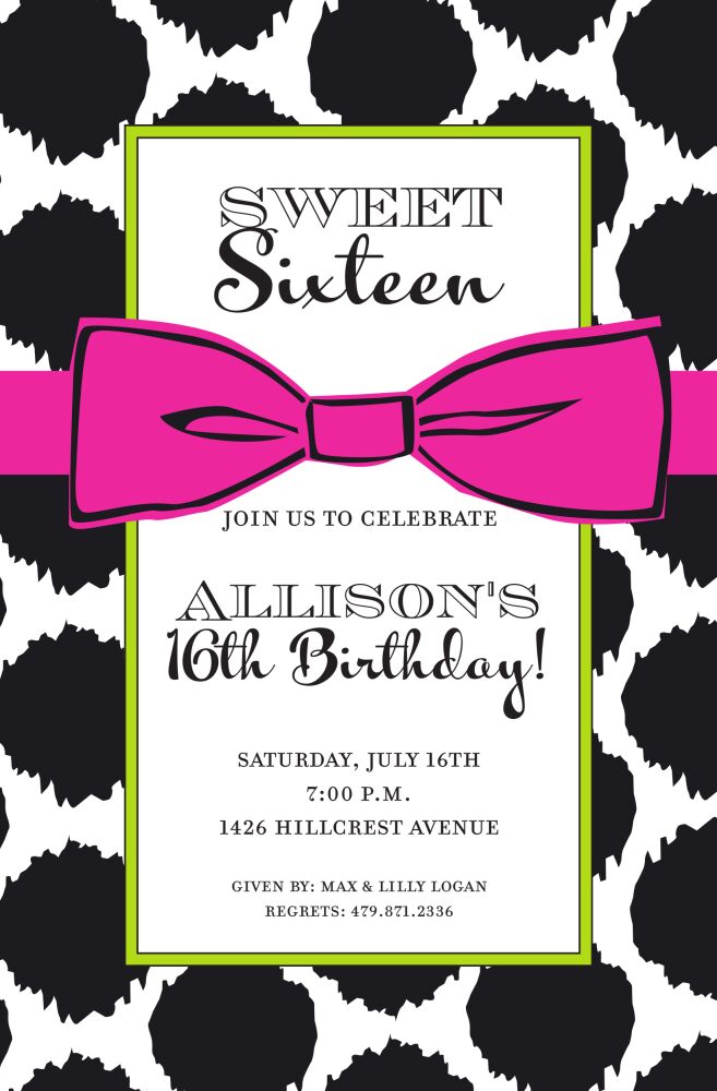 Wrapped Jots Invitation