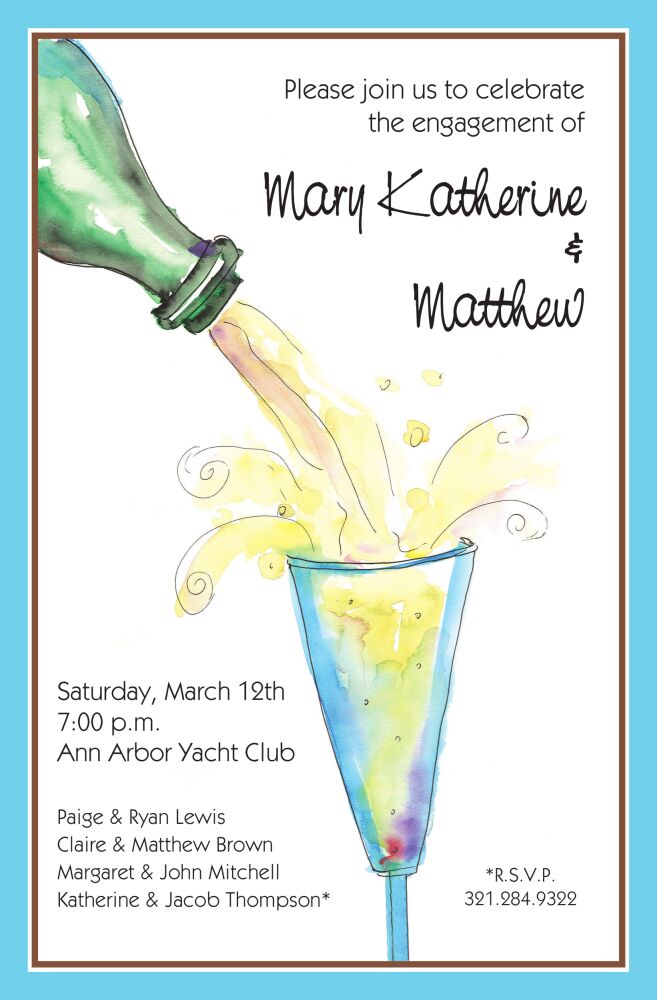 Pouring Invitation
