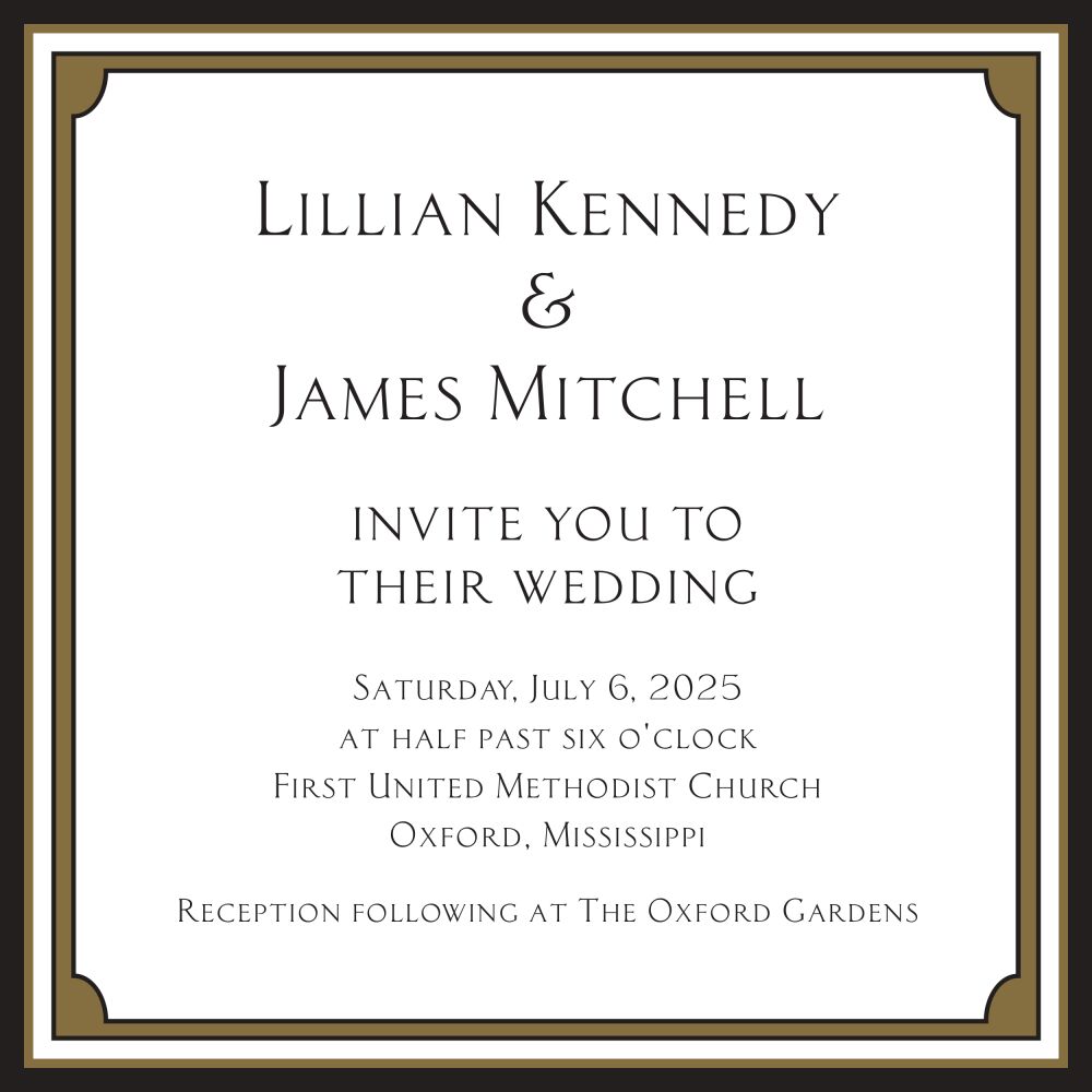 Frame Invitation
