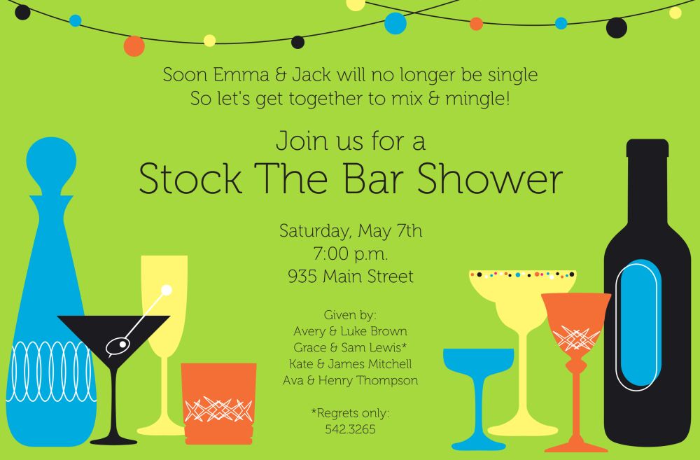 Haute Bar Invitation