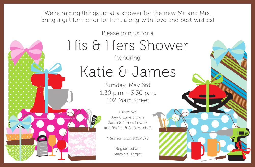 She & He Invitation
