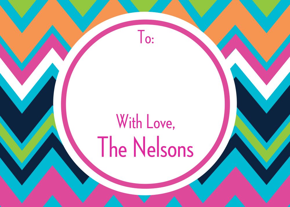 Ziggy Colors Enclosure Card