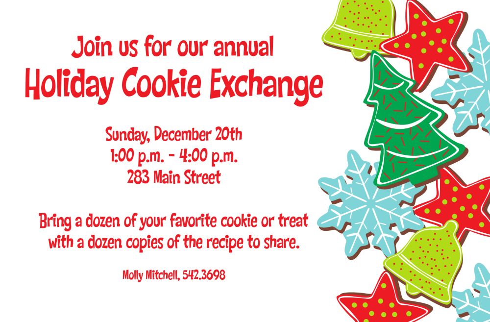 Deco Cookies Invitation