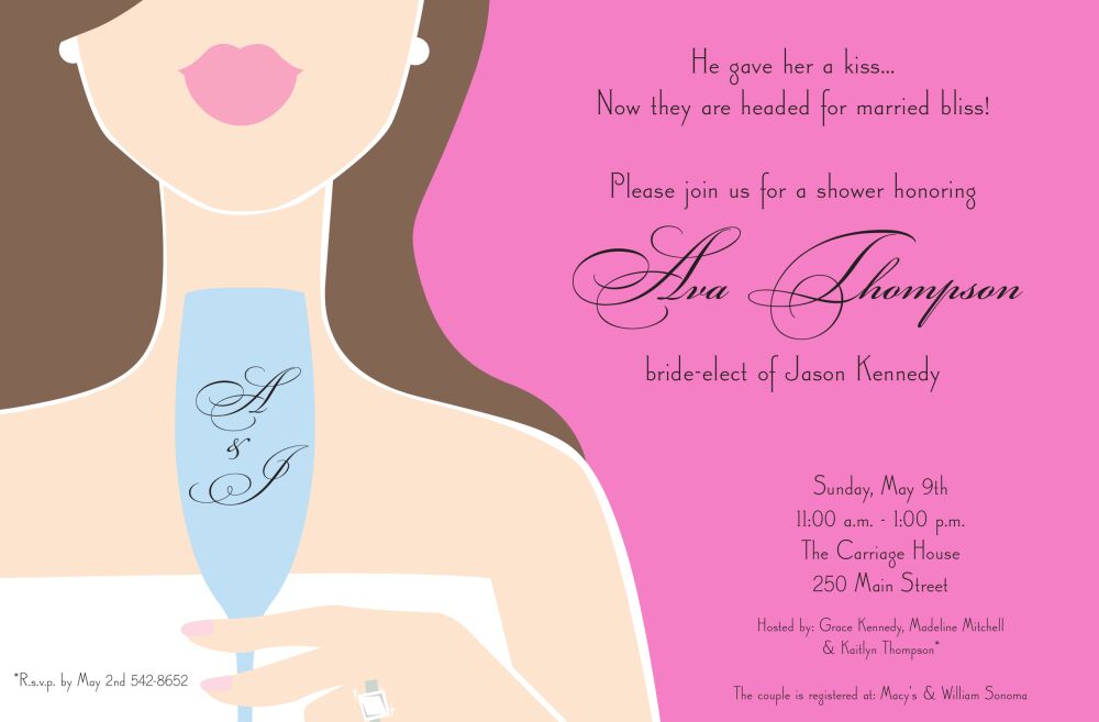 Chic Bride Invitation