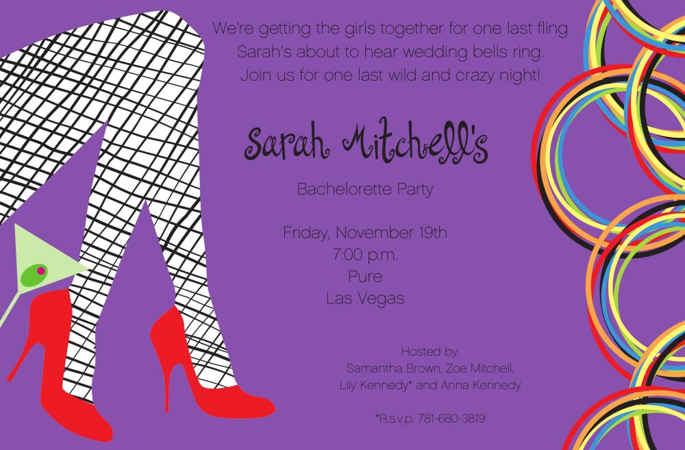 Legs Invitation
