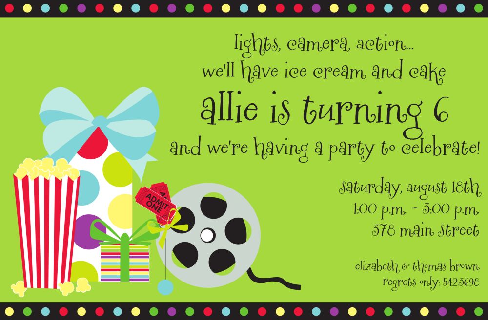 Entertain Us Invitation