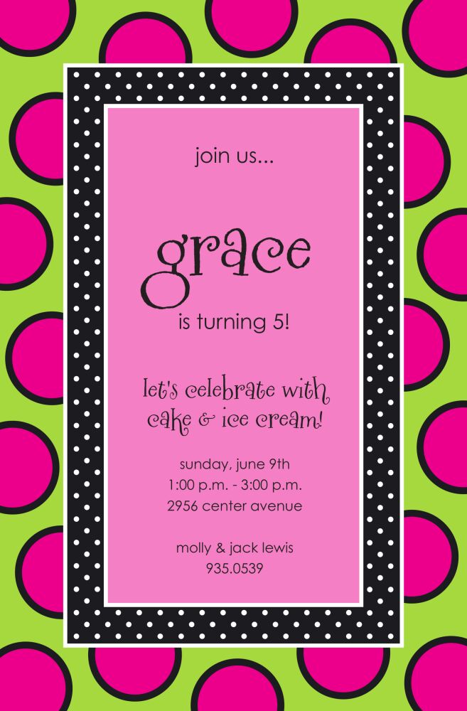 Strawberry Burst Invitation