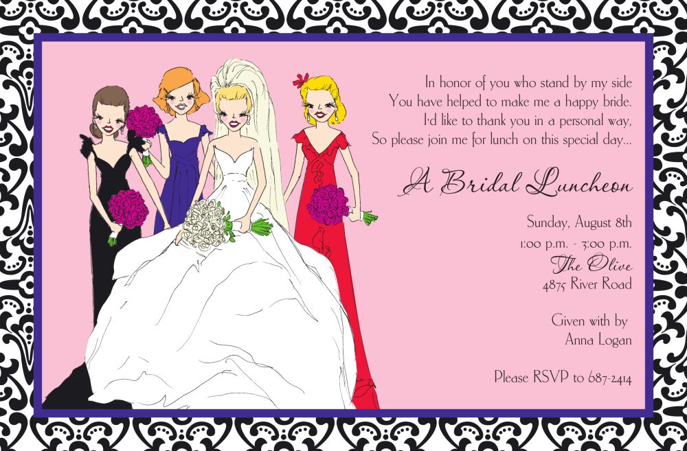 City Bride Invitation
