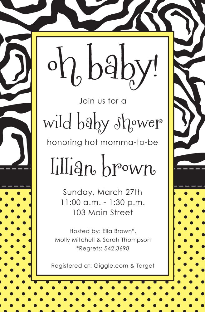 Sassy Mix Invitation