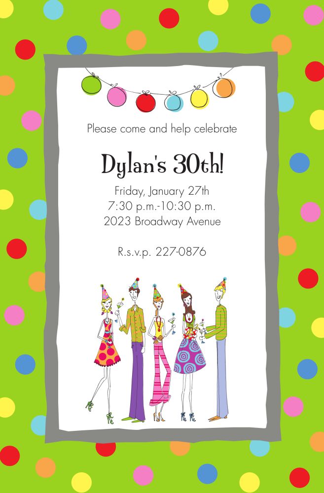 Birthday Party Invitation