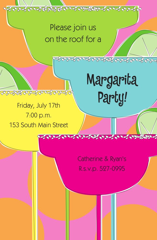 Tall Margaritas Invitation