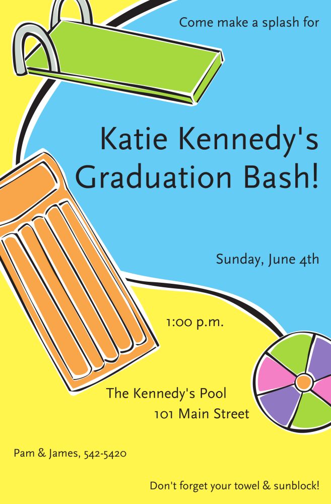 Splash Invitation