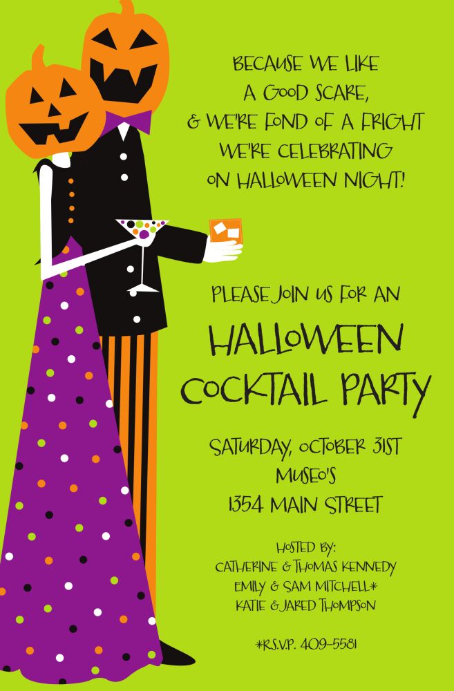 Costume Couple Invitation