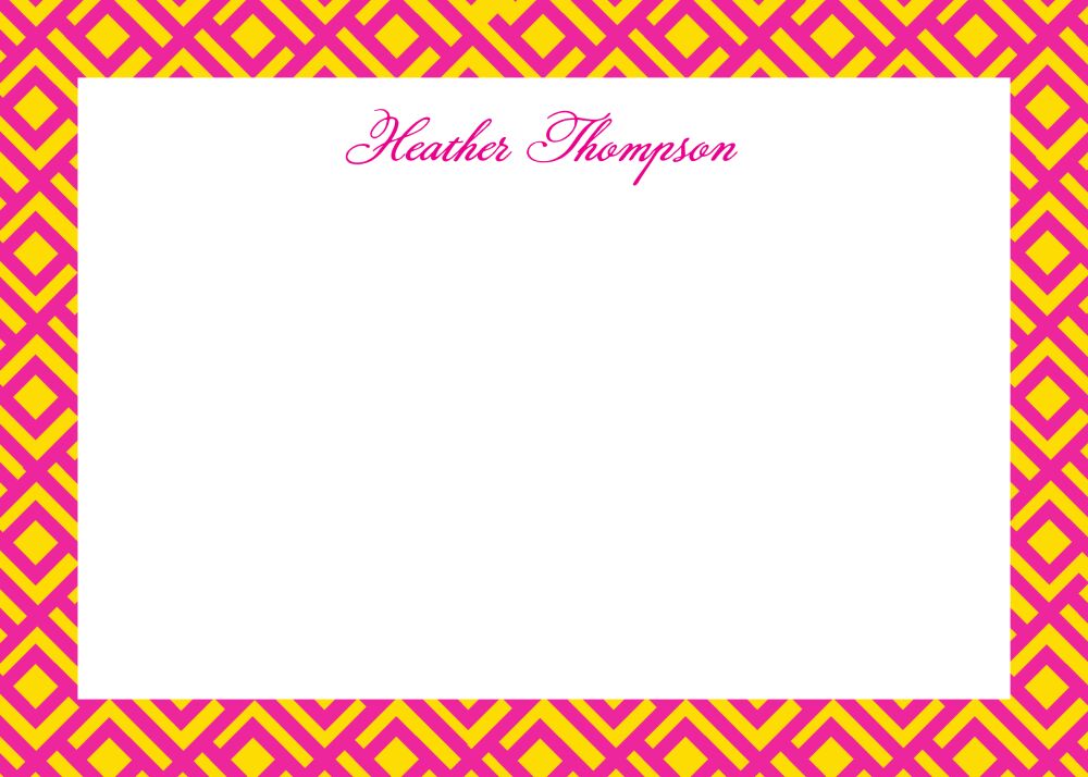 Sunny Aztec Flat Note