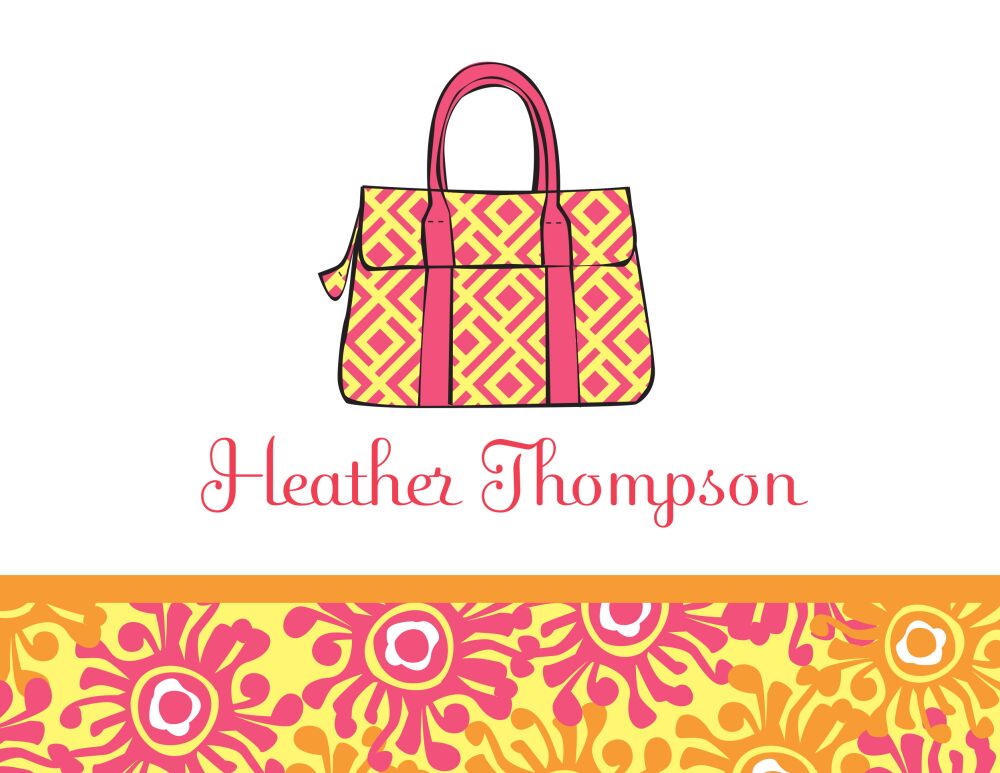 Sunburst Purse Folded Note