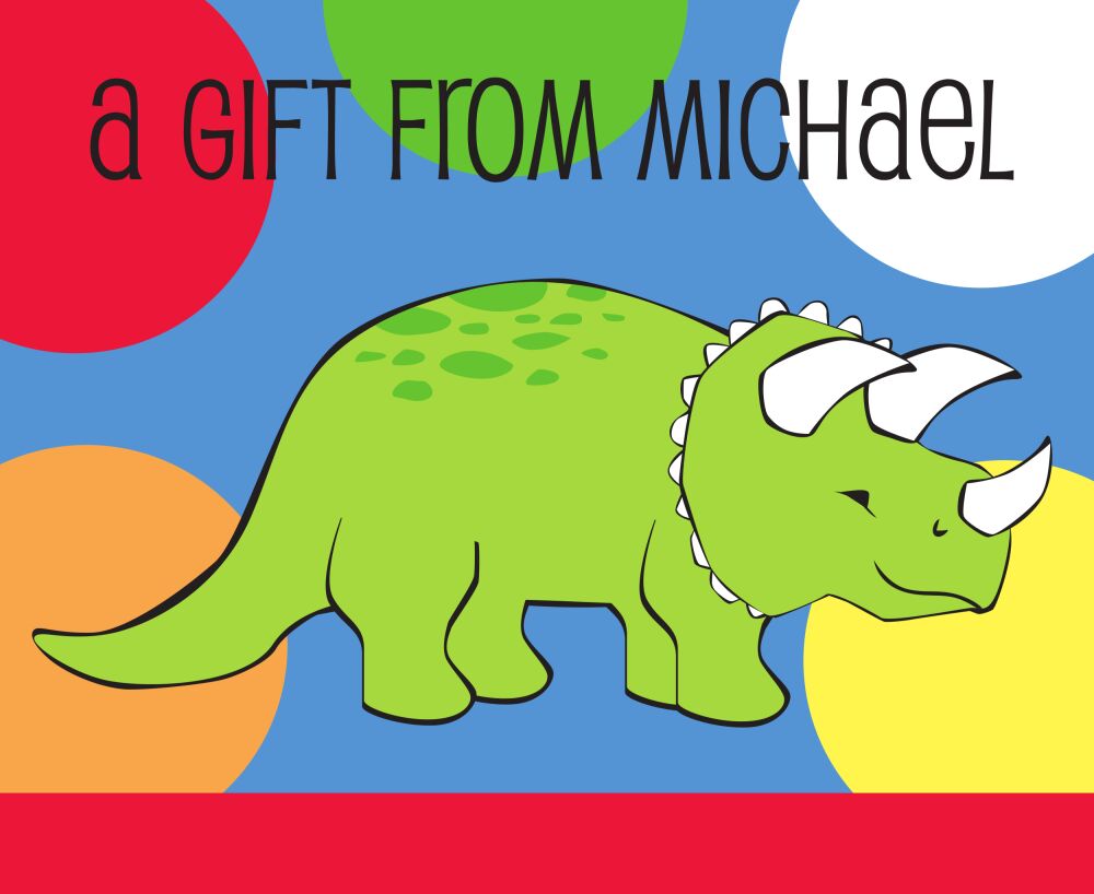 Dino Dot Sticker