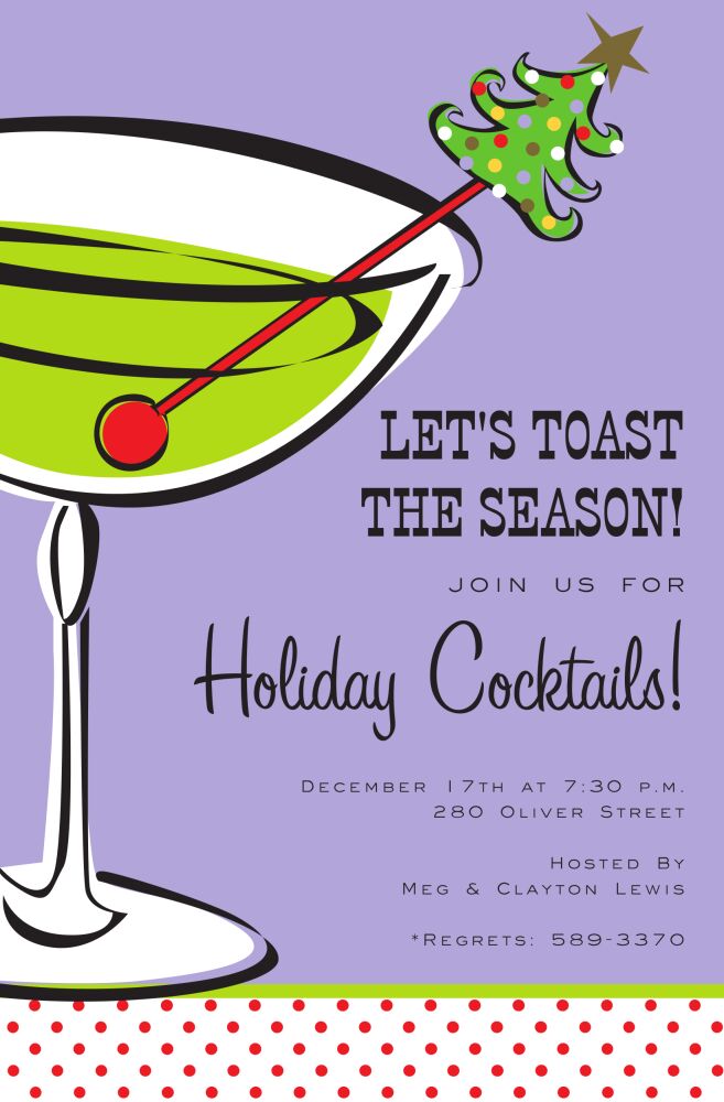 Cocktail Flair Invitation