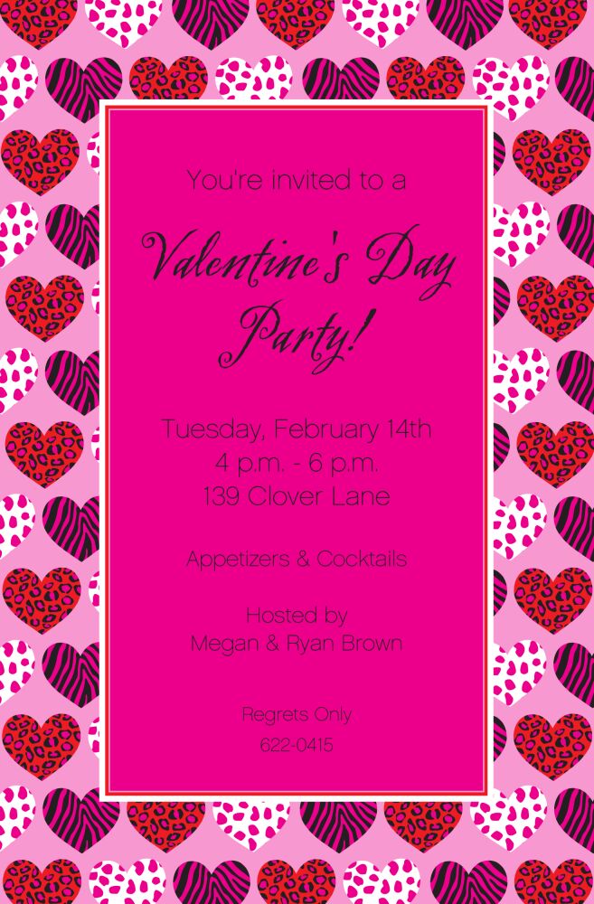 Wild Mix Invitation