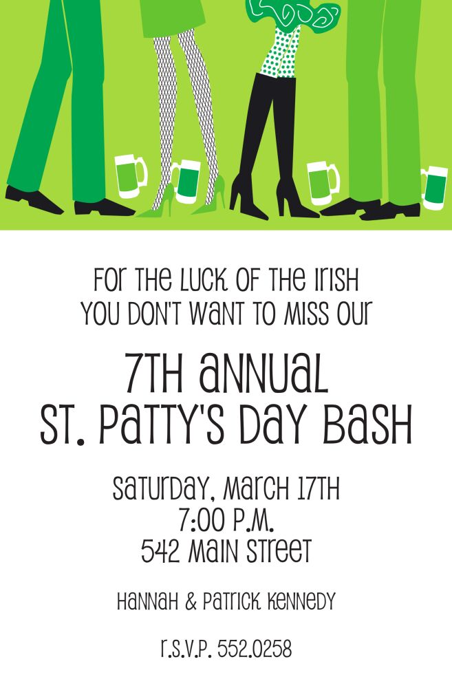 Irish Gathering Invitation