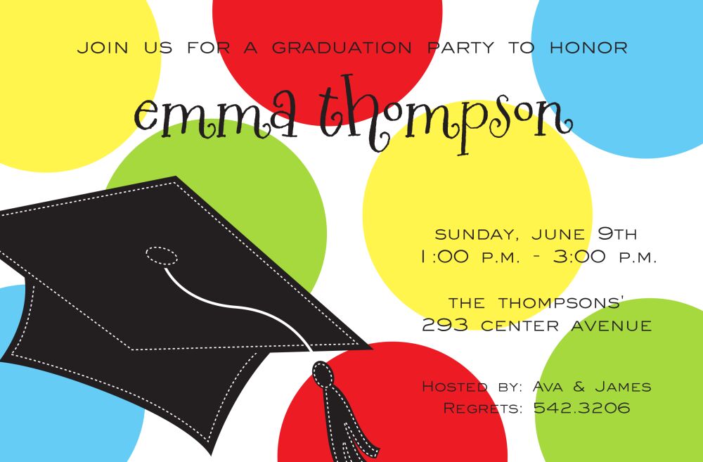 Grad Fun Invitation