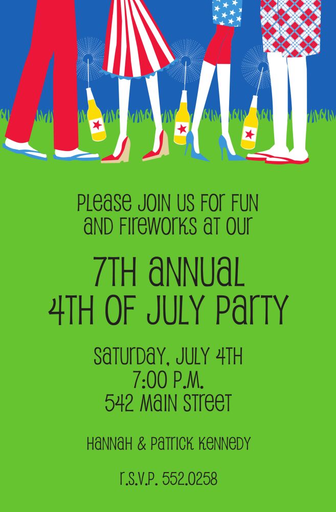4th Feet Invitation