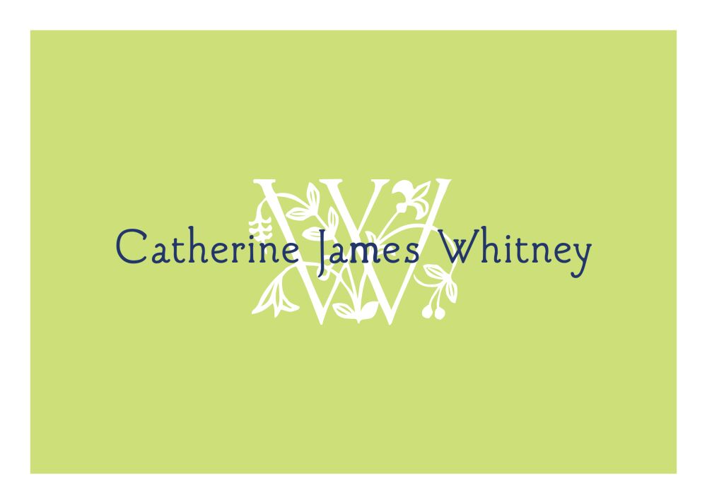 White Edge Lime Enclosure Card