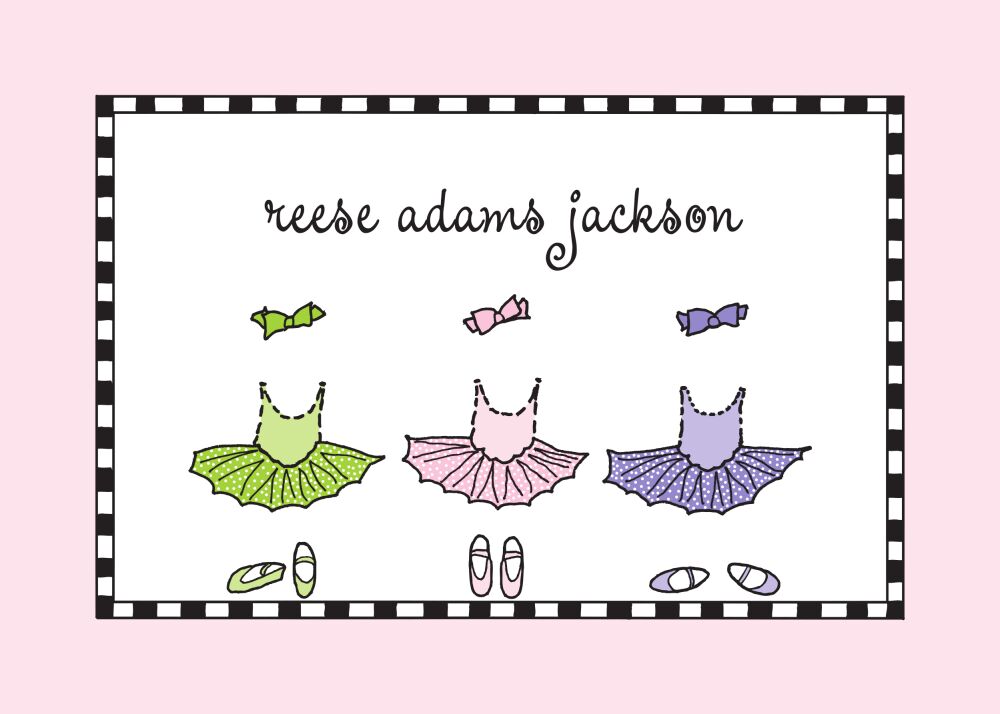 Ballet Gift Sticker