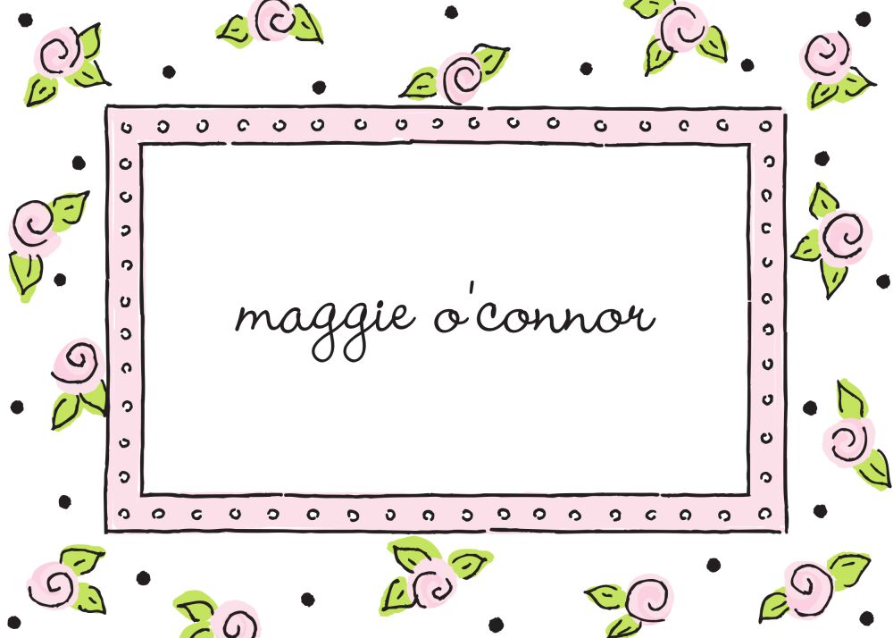 Sweet Roses Pink Gift Sticker