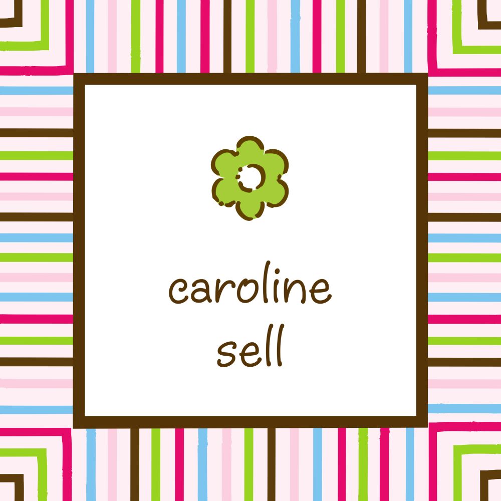Multi Stripes Pink Gift Sticker