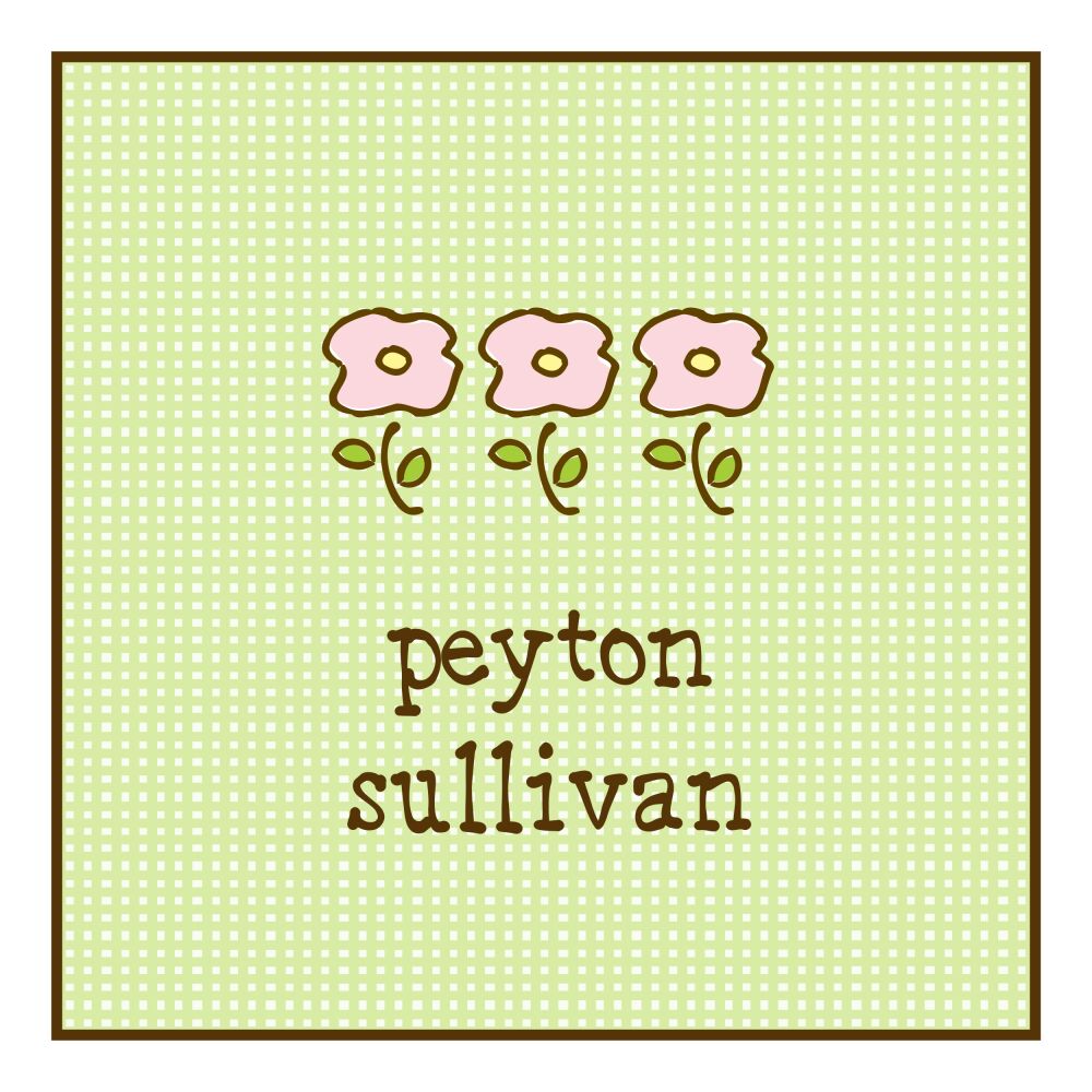 Linen Lime Gift Sticker
